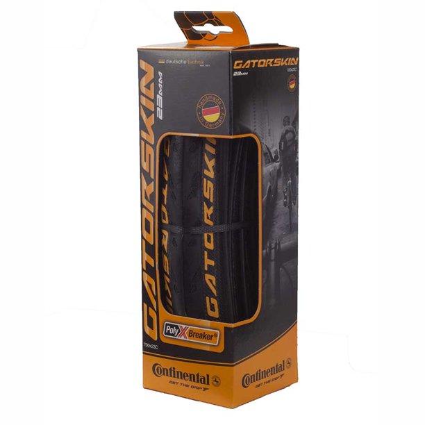 Continental Gatorskin Duraskin Folding Bike Tire (23, 25, 28, 32) 1 & 2  Packs