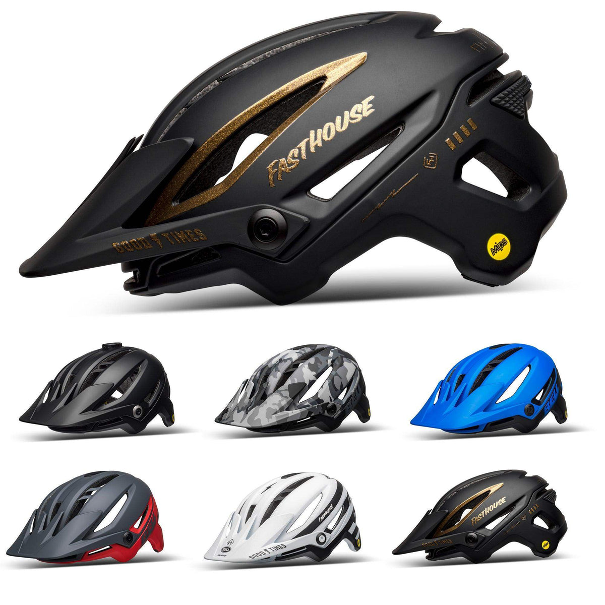 Bell Sixer Mips Dual Flow Ventilation Trail Riding Adjustable Visor Float Fit Race - Bell - Ridge & River