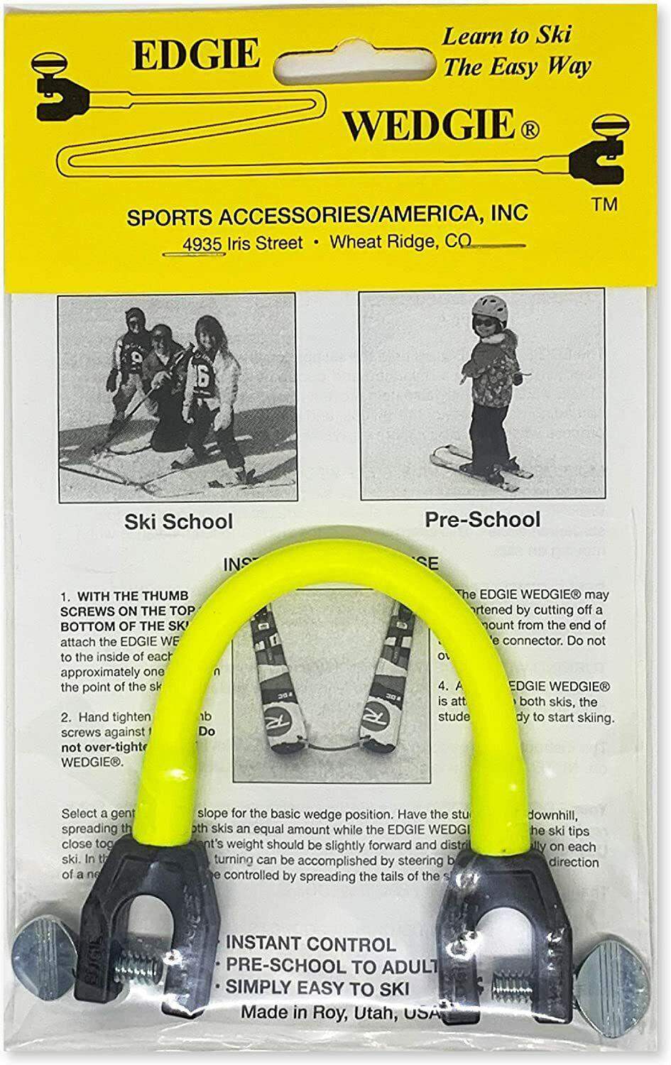 Edgie Wedgie The Original Kids Ski Teaching Tip Connector - Edgie Wedgie - Ridge & River
