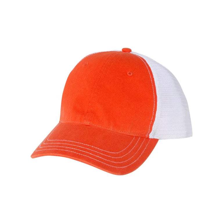 Richardson 111 Garment Washed Snapback Trucker Hat Relaxed Unstructured Cap