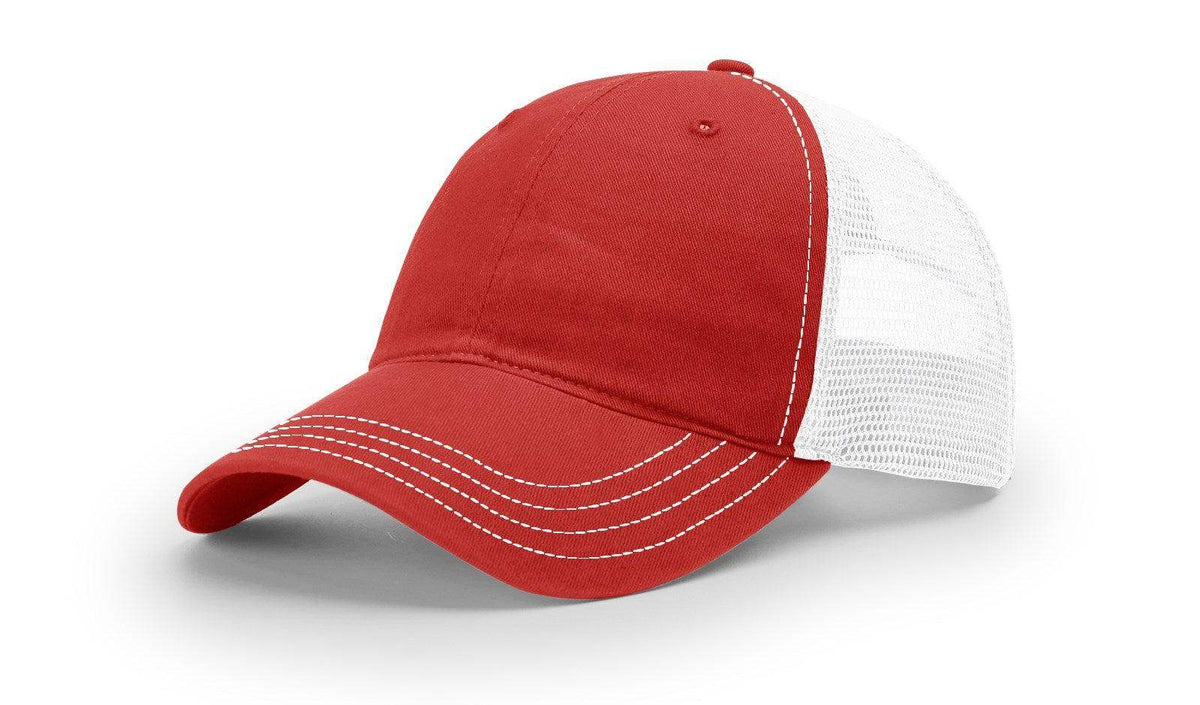 Richardson 111 Garment Washed Snapback Trucker Hat Relaxed Unstructured Cap - Richardson - Ridge & River