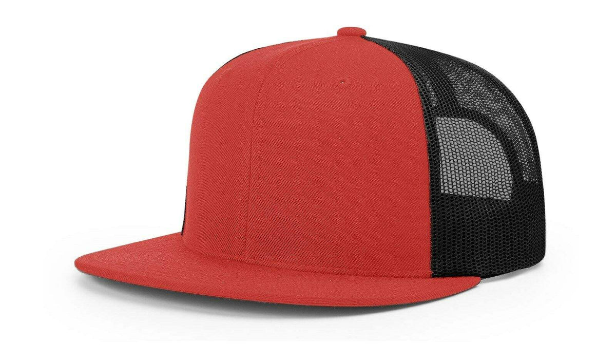 Richardson 511 Flatbill Hat Wool Blend Hi-Pro Trucker Adjustable Snapback - OSFM - Richardson - Ridge & River