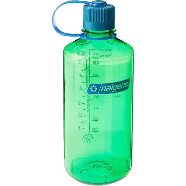 Nalgene Narrow Mouth 32oz Tritan Plastic Water Bottle, 32 Ounce