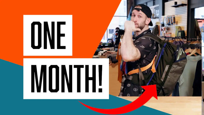 One Backpack for One Month with the Cotopaxi Allpa 42