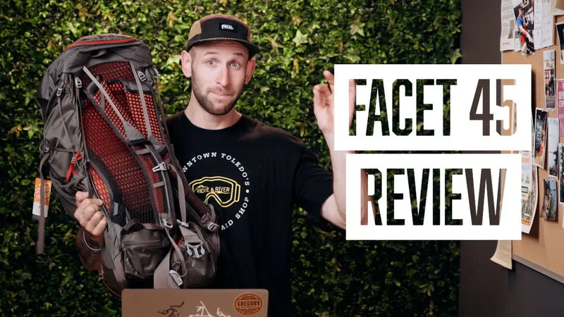 Gregory Facet 45 Backpack Review | Ultralight Backpacking Pack in Toledo, Ohio