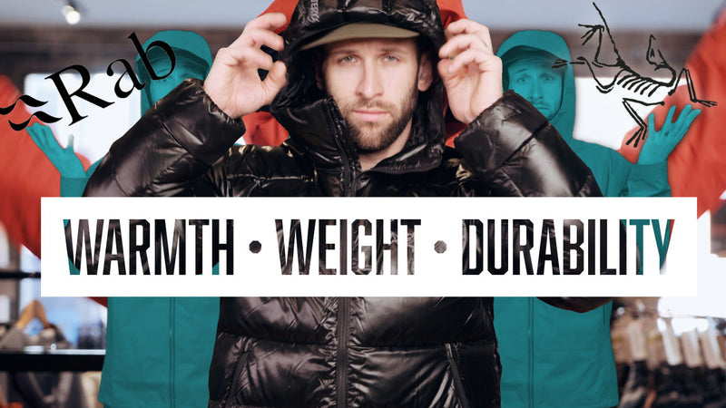 Arc’teryx Thorium vs Cerium SV vs Rab Neutrino Pro