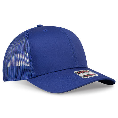 OTTO CAP 112-1  - 6 Panel Mid Profile Mesh Back Trucker Hat