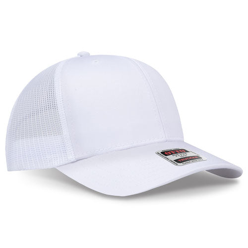 OTTO CAP 112-1  - 6 Panel Mid Profile Mesh Back Trucker Hat