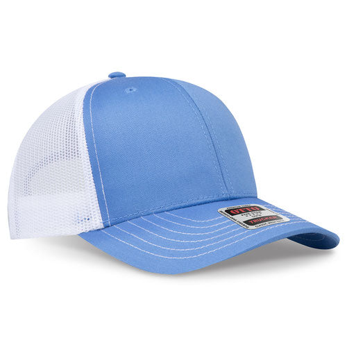 OTTO CAP 112-1  - 6 Panel Mid Profile Mesh Back Trucker Hat