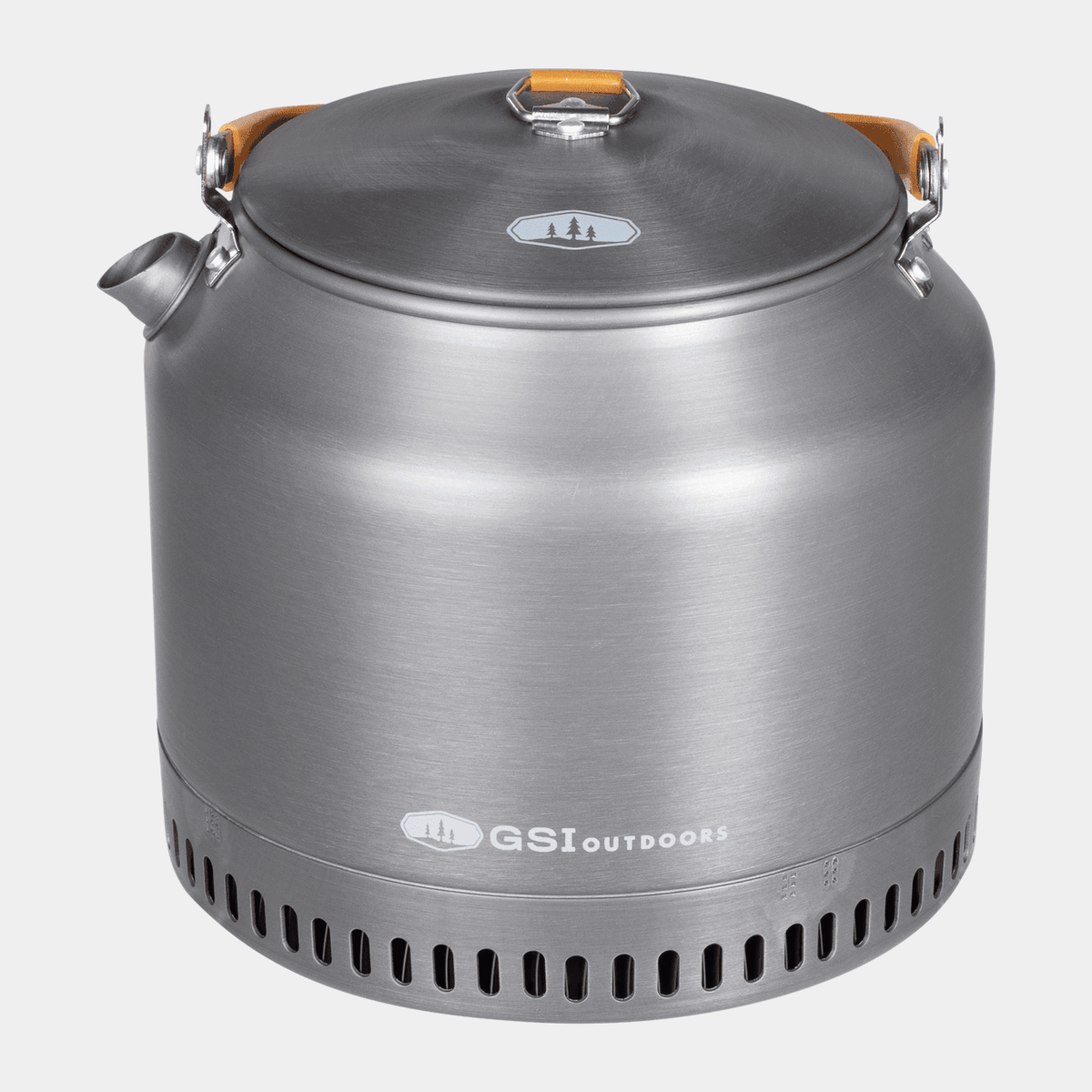 gsi outdoors halulite 1.8 qt tea kettle 1.8 liter 1160700001 GSI Outdoors Halulite Heat Sink Technology Ultralight Camp Tea Kettle 1.8L