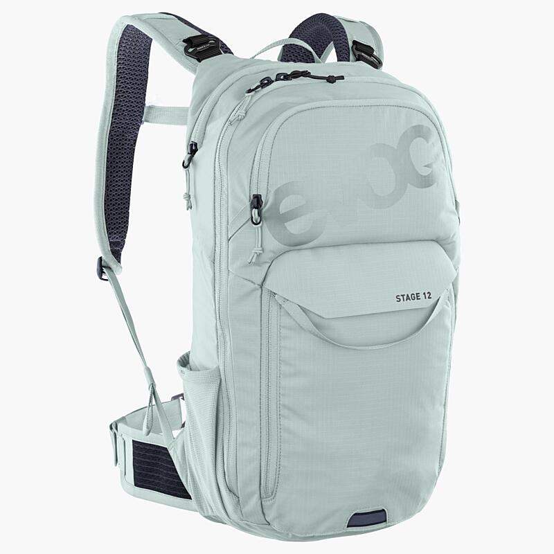 EVOC Stage 12 Hydration Bag Versatile 12L Daypack for Biking & Hiking with Hydration System and Comfort Fit