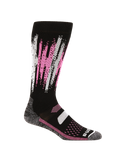Burton Performance Midweight Snowboard Socks Women's - Shockwave Stripes