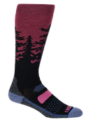 Burton Performance Midweight Snowboard Socks Women's - Sunrise