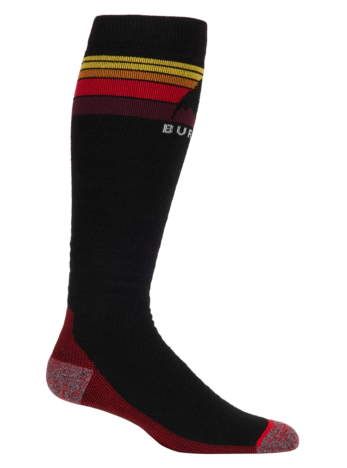 Burton Emblem Midweight Snowboard Socks Men's - True Black