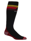 Burton Emblem Midweight Snowboard Socks Men's - True Black