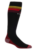 Burton Emblem Midweight Snowboard Socks Men's - True Black