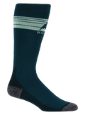 Burton Emblem Midweight Snowboard Socks Women's - Atlantic Teal