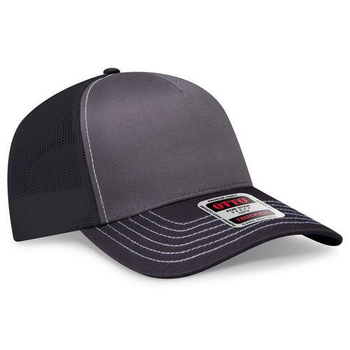 OTTO CAP® 102-664 - 5 Panel Low Profile Mesh Back Trucker Hat