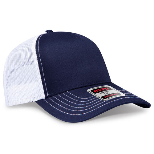OTTO CAP® 102-664 - 5 Panel Low Profile Mesh Back Trucker Hat