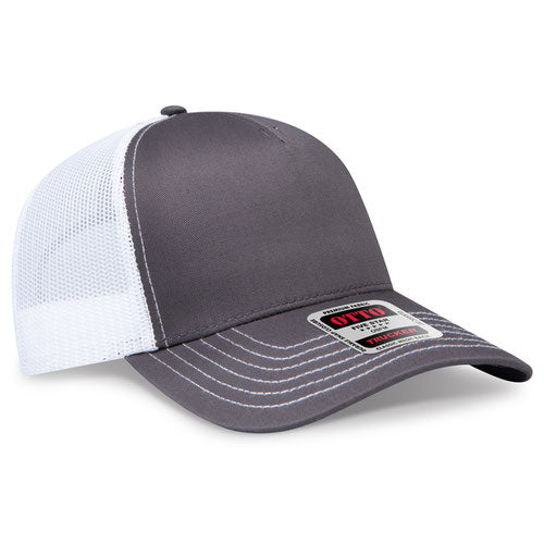 OTTO CAP® 102-664 - 5 Panel Low Profile Mesh Back Trucker Hat