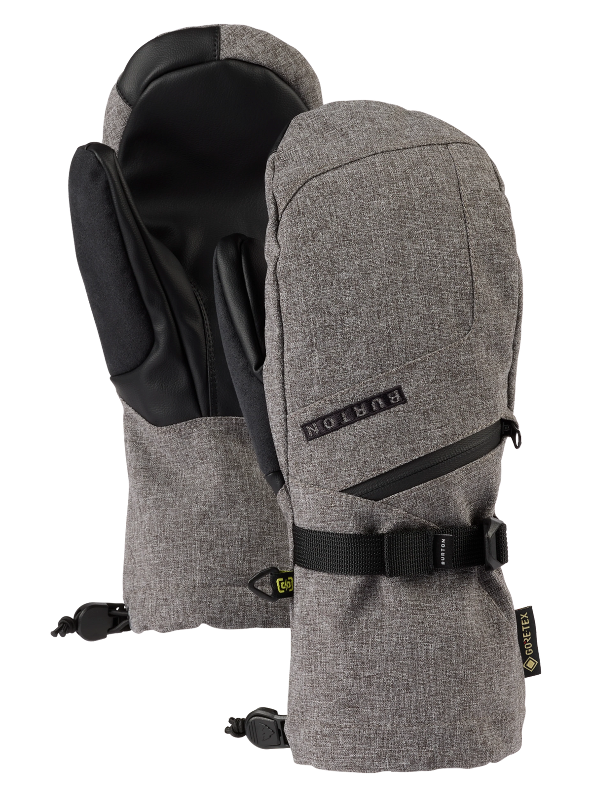 Burton GORE-TEX Snowboard Mittens Women's - Gray Heather