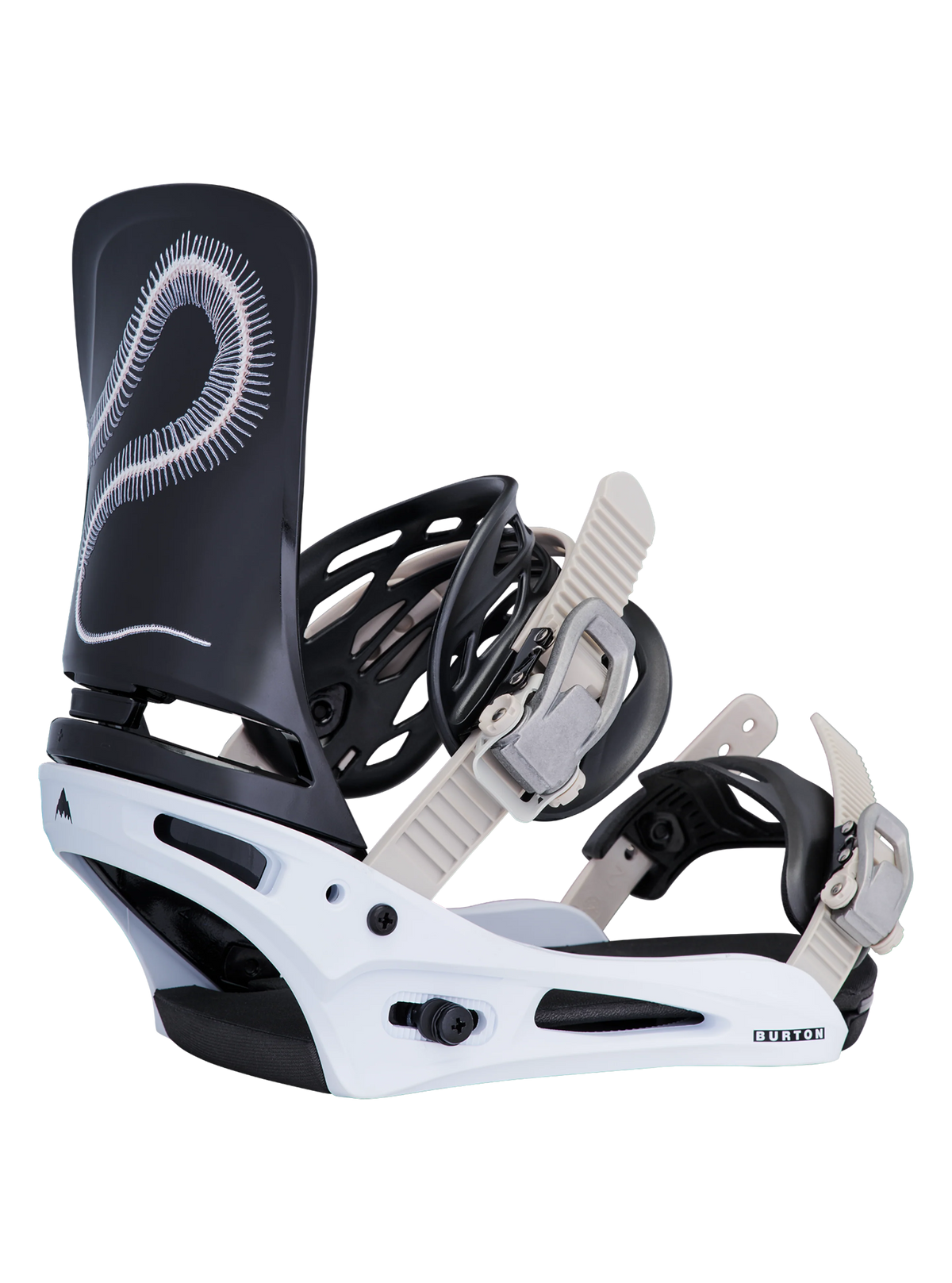 Burton Cartel Re:Flex Snowboard Bindings Men's - Skeleton Snake