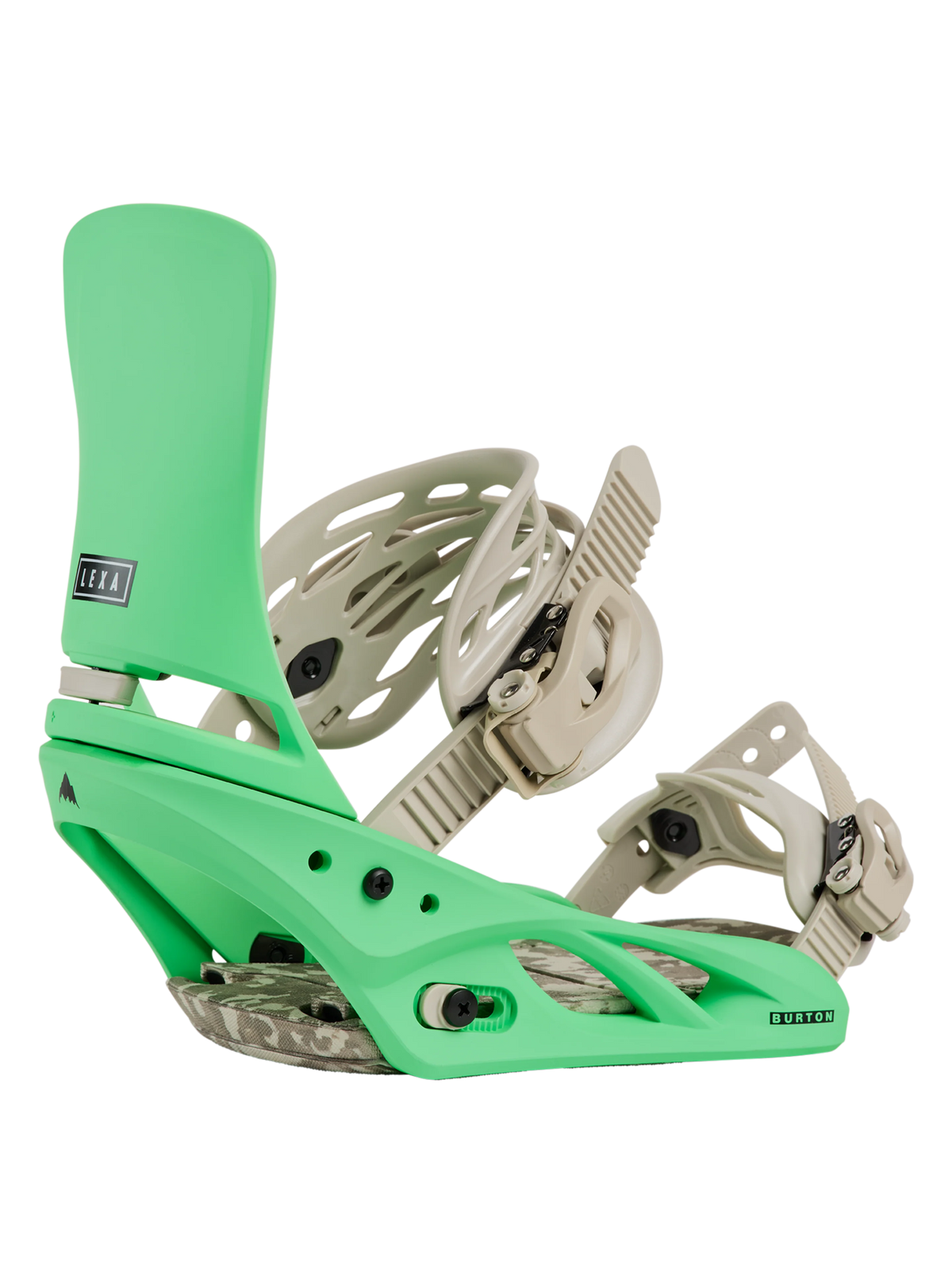 Burton Lexa Re:Flex Snowboard Bindings Women's - Green Voltage