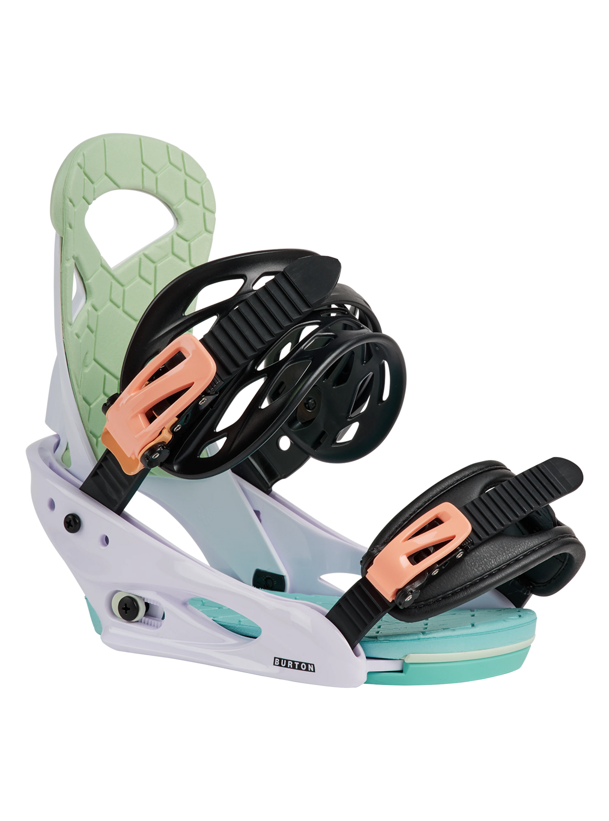 Burton Smalls Re:Flex Snowboard Bindings Kids' - White/Multi