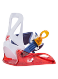 Burton Grom Disc Snowboard Bindings Kids' - Red/Multi