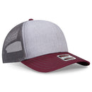 OTTO CAP® 112-1  - 6 Panel Mid Profile Mesh Back Trucker Hat