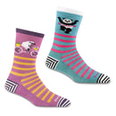 Darn Tough 6037 Animal Haus Crew Lightweight Sock – Women's: Feather-Light, Moisture-Wicking Performance with Seamless Comfort