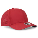 OTTO CAP® 110-1 - 6 Panel Mid Profile Perforated Performance Cap – Breathable Adjustable Baseball Hat