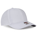 OTTO CAP® 110-1 - 6 Panel Mid Profile Perforated Performance Cap – Breathable Adjustable Baseball Hat