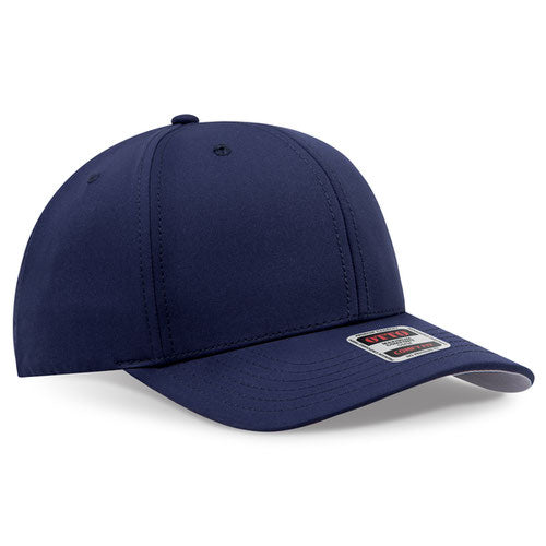 OTTO CAP® 110-2 Comfy Fit 6 Panel Mid Profile Snapback Cap – Stretch Performance Baseball Hat