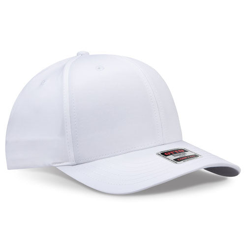 OTTO CAP® 110-2 Comfy Fit 6 Panel Mid Profile Snapback Cap – Stretch Performance Baseball Hat