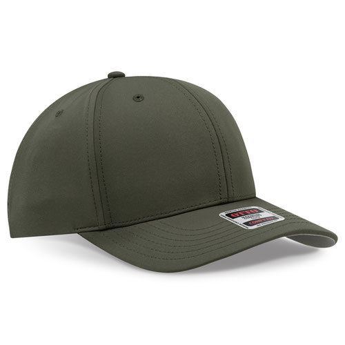 OTTO CAP® 110-2 Comfy Fit 6 Panel Mid Profile Snapback Cap – Stretch Performance Baseball Hat