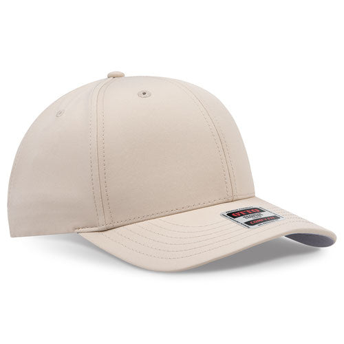 OTTO CAP® 110-2 Comfy Fit 6 Panel Mid Profile Snapback Cap – Stretch Performance Baseball Hat