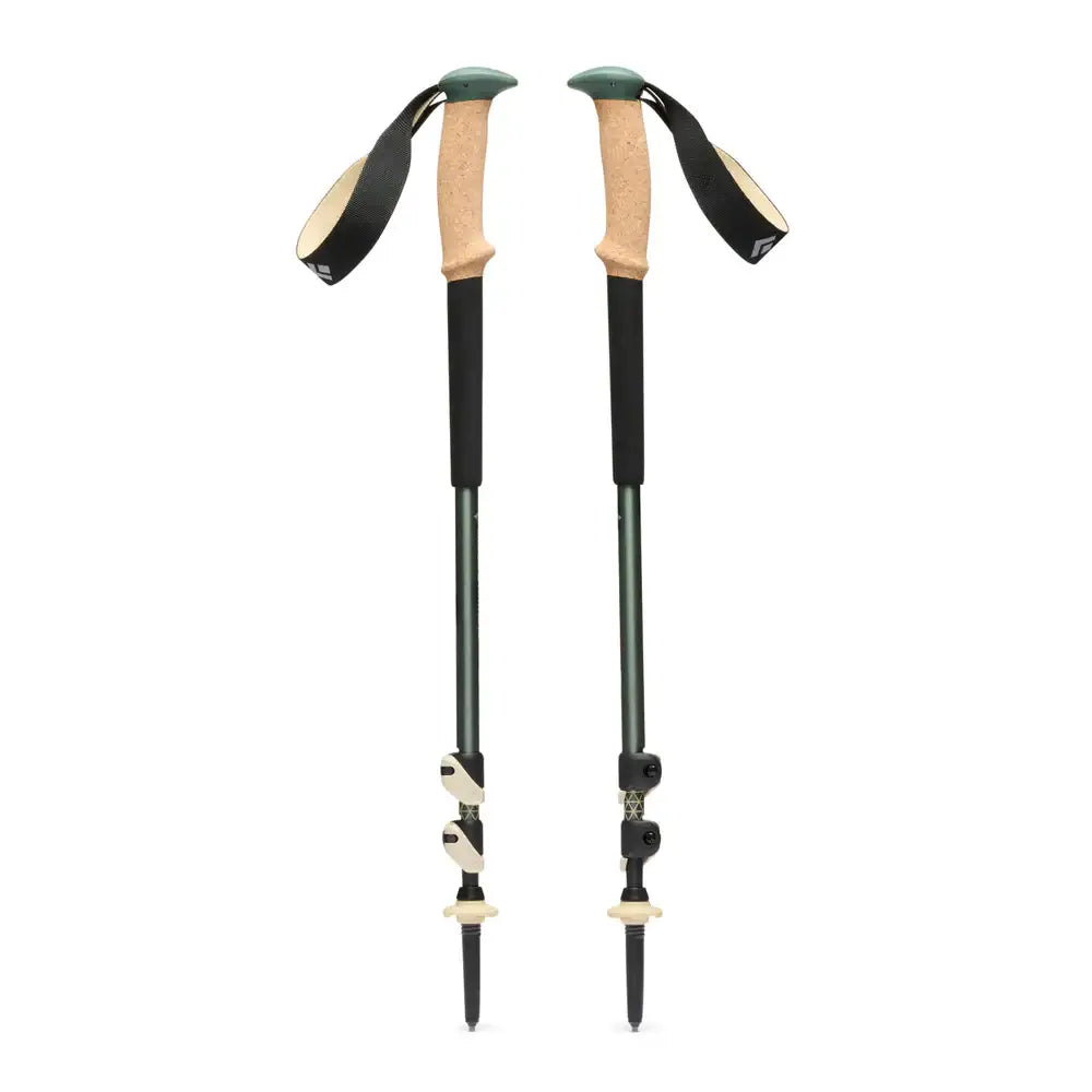 Black Diamond Trail Cork Trekking Poles – Adjustable & 4-Season Ready