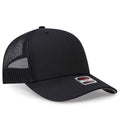 OTTO CAP® 1120-1 - Seamless 6 Panel Mid Profile Mesh Back Trucker Hat