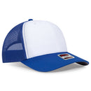 OTTO CAP® 1120-1 - Seamless 6 Panel Mid Profile Mesh Back Trucker Hat