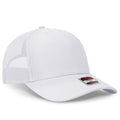 OTTO CAP® 1120-1 - Seamless 6 Panel Mid Profile Mesh Back Trucker Hat