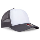 OTTO CAP® 1120-1 - Seamless 6 Panel Mid Profile Mesh Back Trucker Hat
