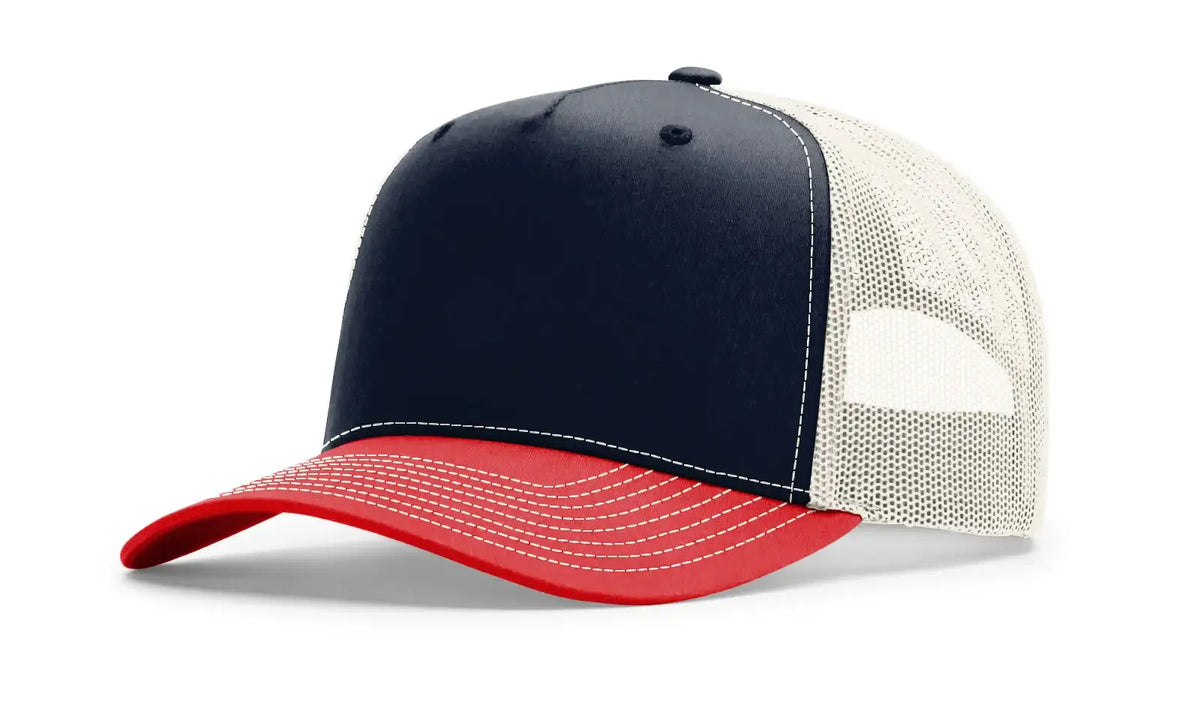 Richardson 112FPC Champ Solid Hi Pro Snapback Hat with Softsnap Adjustable Backstrap