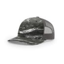 Richardson 112PFP Duck Camo Bottomland Camo Hat Five Panel Hat Trucker Cap