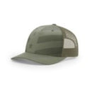 Richardson 112PFP Duck Camo Bottomland Camo Hat Five Panel Hat Trucker Cap