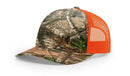 Richardson 112PFP Duck Camo Bottomland Camo Hat Five Panel Hat Trucker Cap