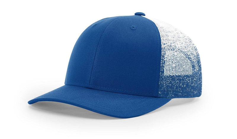 Richardson 112PM Printed Mesh Trucker Cap Hat Adjustable Snapback Closure American Flag Hat