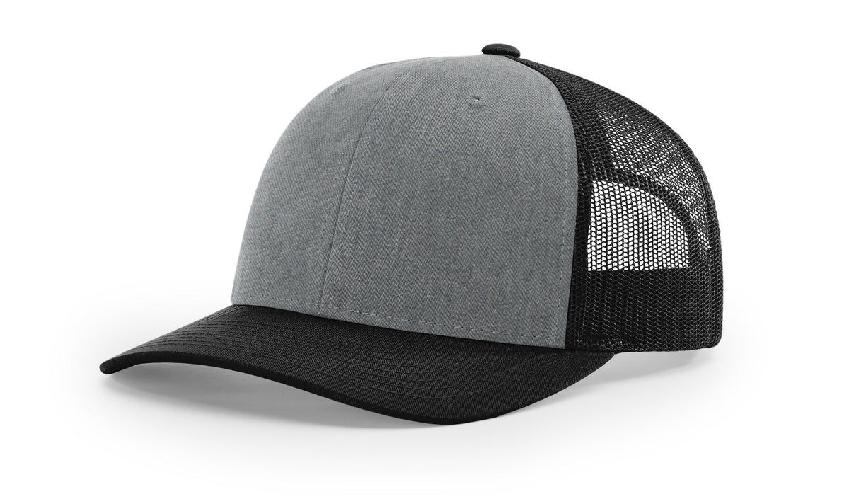 Richardson 112 Trucker Hat Ball Cap Meshback Hat Snapback Cap Trucker Cap - OSFM
