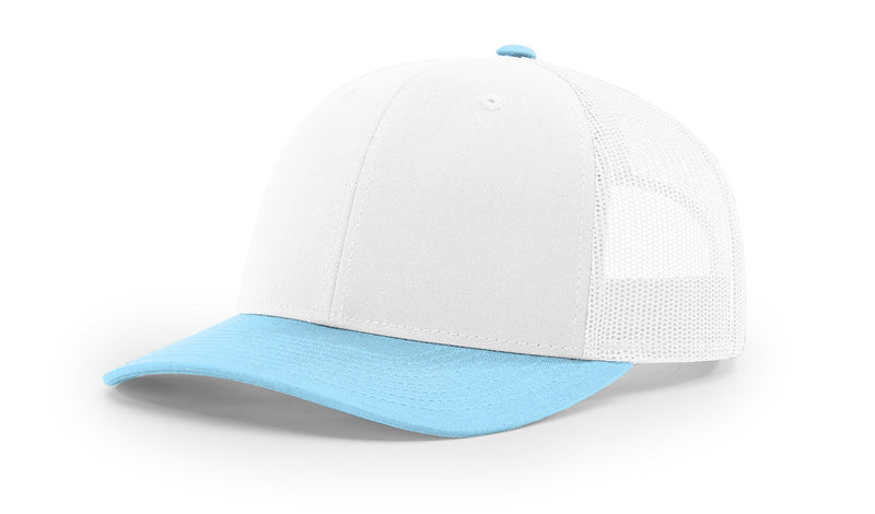 Richardson 112 Trucker Hat Ball Cap Meshback Hat Snapback Cap Trucker Cap - OSFM