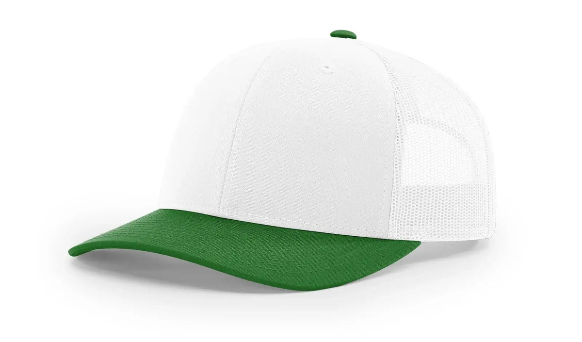 Richardson 112 Trucker Hat Ball Cap Meshback Hat Snapback Cap Trucker Cap - OSFM